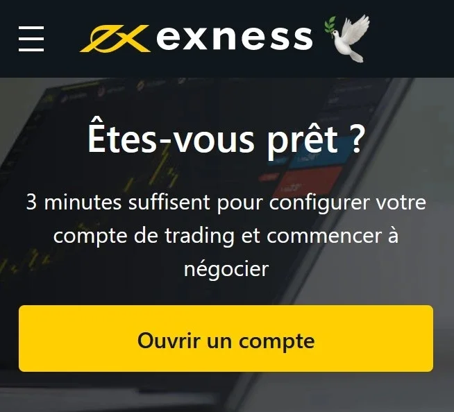 Exness propose des Comptes Professionnels