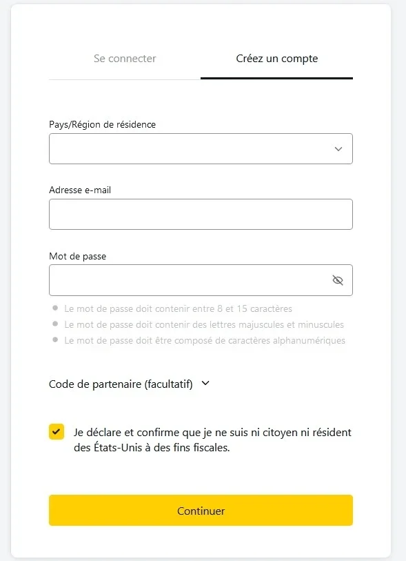 Comment Demander Un Compte Professionnel Exness 